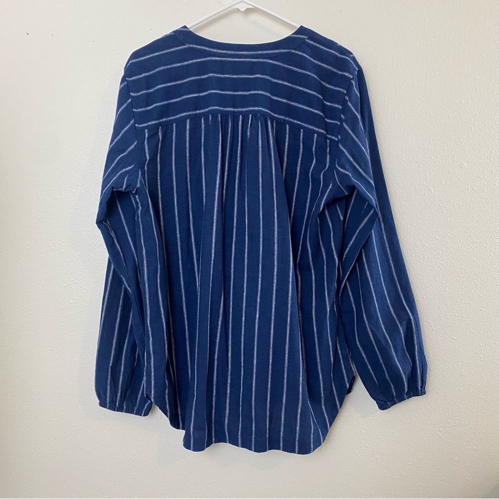 Duluth Trading Co Artisan Hemp Blouse - Large - Picture 9 of 14
